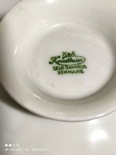 Krautheim Selb Bavaria servizio tè tea the porcellana x6 vintage