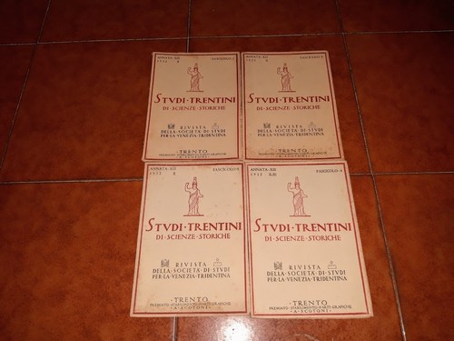 Rivista studi trentini - rivista,