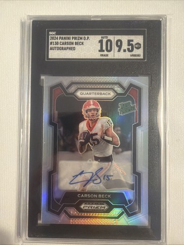 Carson beck 2024 panini - beck,