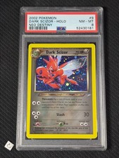 PSA 8 Dark Scizor 9/105 Neo
