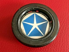 CHRYSLER PULSANTE MOMO 59MM INTERRUTTORE CLACSON AVVISATORE ACUSTICO LOGO BADGE