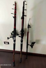 Lotto canne da pesca