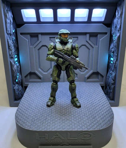 Base espositore diorama halo - base,
