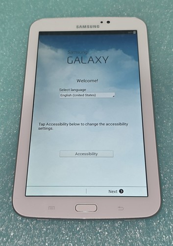 Working samsung galaxy tab - working!,