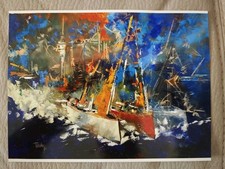 olio su tela dipinto