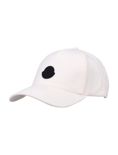 Moncler cotton baseball cap - moncler,