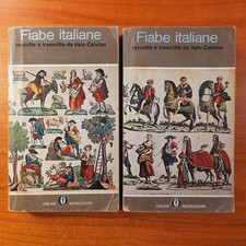 Fiabe Italiane Raccolte e Trascritte da Italo Calvino. 2 vol. Mondadori, 1978