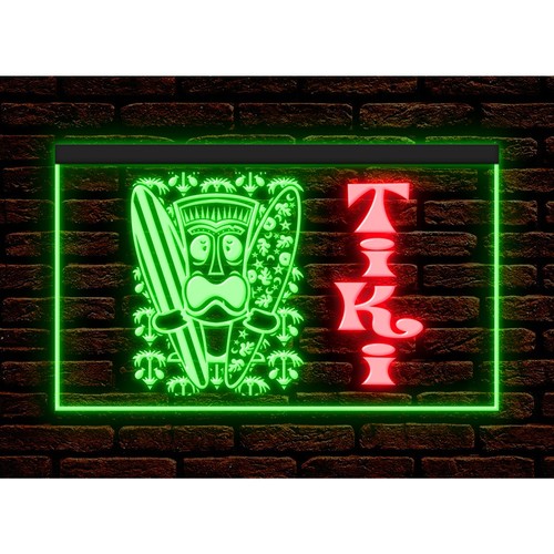 Insegna neon illuminata surf - illuminata,