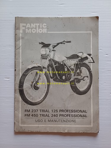 Fantic motor trial 240 - fantic, -125