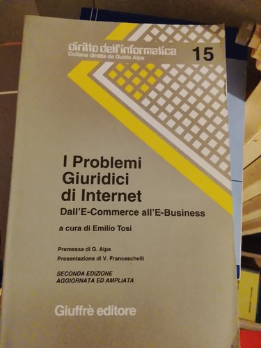Problemi giuridici di - i,