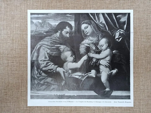Vergine col bambino s - la,