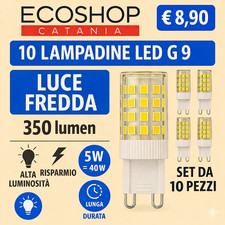10X G9 Lampada a LED  5W AC