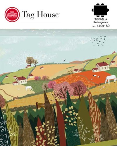 Tovaglia 140 180 tag house - 140*180,