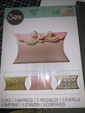 Nuovo stampo da taglio Sizzix per Big Shot taglie forti per realizzare federa decorativa