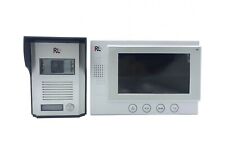 KIT VIDEOCITOFONO FAMILIARE MONITOR TELECAMERA IR 7 POLLICI VIDEO