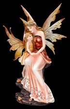 Figura Di Elfo Con Bambino In