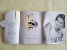 CHANEL ALLURE + KRIZIA JEANS CLIPPING RITAGLIO PUBBLICITA' ADVERTISING #723