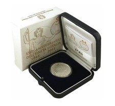 NL* ITALIA 5 Euro Argento 2011 150° ANNIVERSARIO UNITA' D'ITALIA FDC SET ZECCA