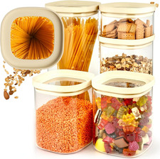 ® Set Di 5 Barattoli Di Vetro
