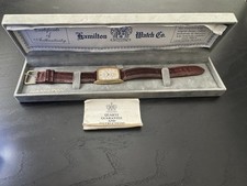 Orologio Uomo VINTAGE HAMILTON CABOT 6172 Quarzo Edizione Registrata FUNZIONA PERFETTAMENTE