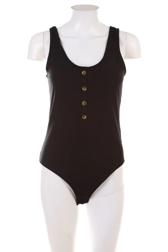 Body smanicato m nero - body, h&m