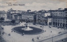 LIVORNO: Piazza Vittorio Emanuele    1945