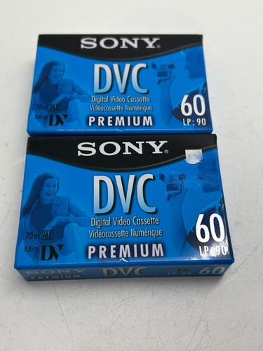 Sony mini tape dvc - sony, 60