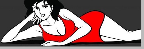 Quadro lupin margot - -,