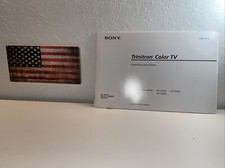 SONY TRINITRON COLOR TV ISTRUZIONI PER L'USO 3-866-793-21 KV-35S42