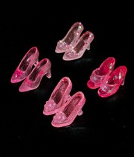 Scarpe Bambole Anni 90 - Doll Heels Shoes 90s - Accessori Superstar - Hot Pink