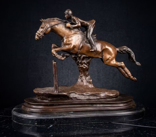 Statua bronzo cavallo scultura