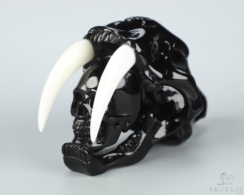Smilodon cristallo intagliato
