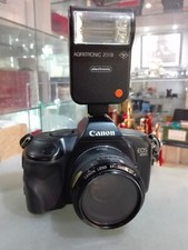 [NC] CANON EOS 850 EF 50mm 1.8 CON FLASH ANALOGICA