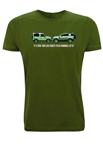 Shirt classica defender - t-shirt,