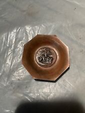 PIATTINO RAME DECORATO