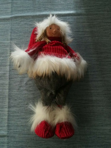 Pupazzo gnomo babbo natale - pupazzo,