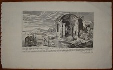 Stampa antica marco sadeler - antica,