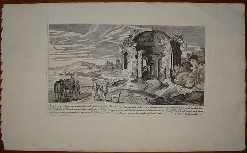 Stampa antica marco sadeler - stampa,