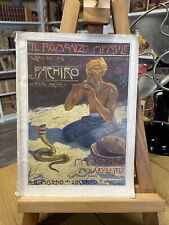 il romanzo mensile aprile maggio 1908 il fachiro nicol meyra