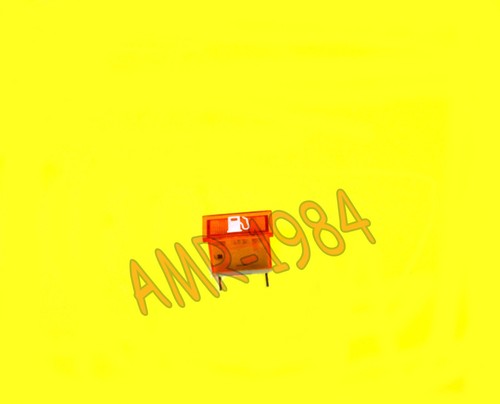 Spia benzina arancio volt - spia,