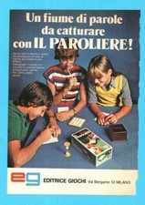 TOP979-PUBBLICITA'/ADVERTISING-1979-IL PAROLIERE-by EDITRICE GIOCHI