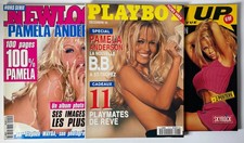 PAMELA ANDERSON. 3 MAGAZINES/