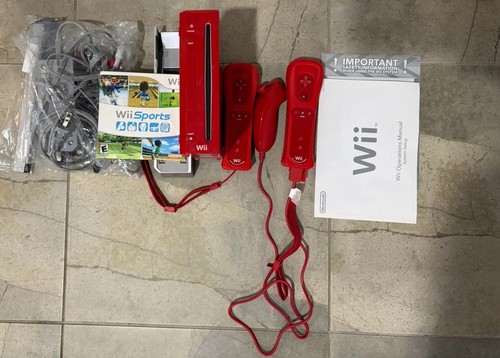 Pacchetto console wii rossa - pacchetto,