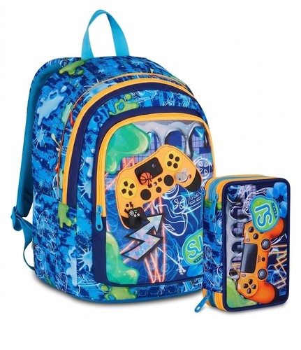 Zaino scuola scomparti seven - zaino,