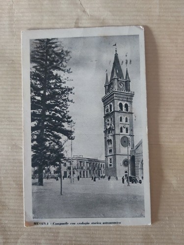 Cartolina antica messina - antica,