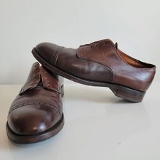 Oxford Alden in pelle marrone