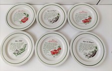 Set 6 piatti con ricetta