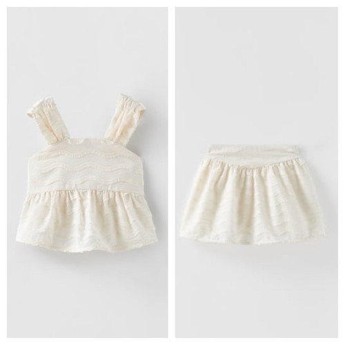 Set top gonna con frange - e,