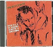 Parole D'amore Scritte von Conte,Paolo | CD | Zustand gut