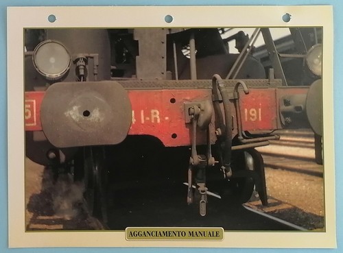 Agganciamento manuale treni - -,